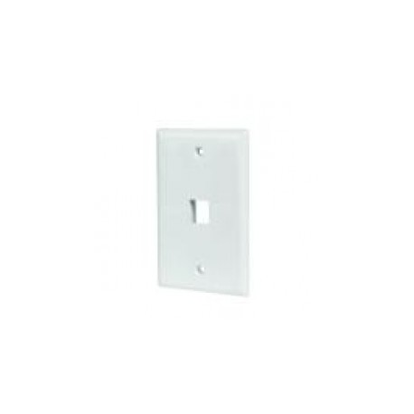 1 port surface wall plate
