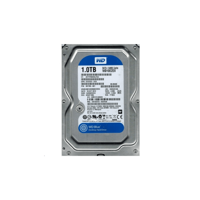 Western Digital Blue Hard Drive 3.5 1TB