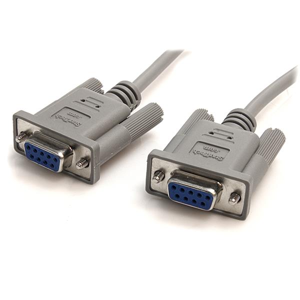 3ft short DB9pin Female~F Serial RS232 wired Straight Through Cable/Cord/Wire$SH 