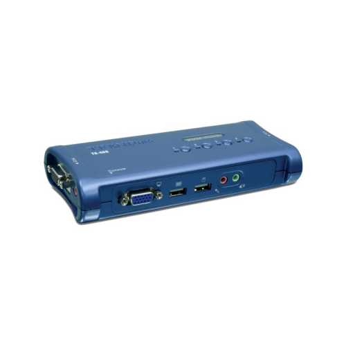 Trendnet 4-port USB KVM with Audio