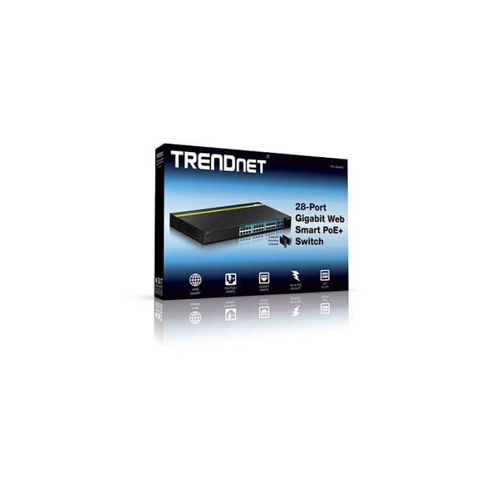 TRENDnet 28-Port Gigabit Web Smart PoE