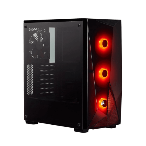Corsair Carbide Series Spec-DELTA RGB Tempered Glass Mid-Tower ATX Gaming Case Black Case Tempered Glass