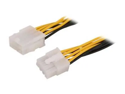 Startech 8in EPS 8 Pin to 8 pin Power Extension Cable Retail