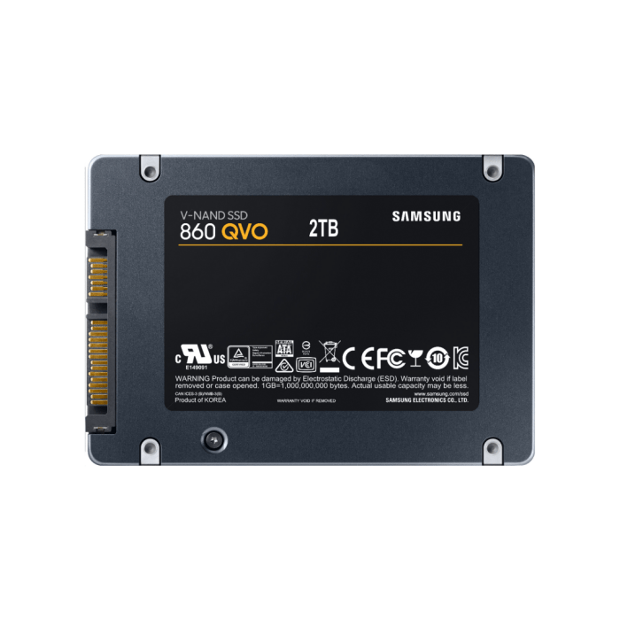 SAMSUNG 860 QVO 2.5in SATA III 500GB Internal SSD