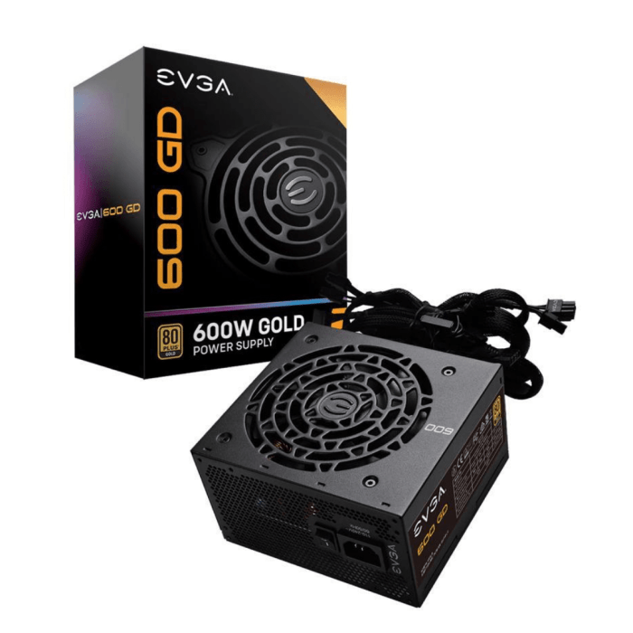EVGA PS 600 GD 600W 80+GOLD Power Supply