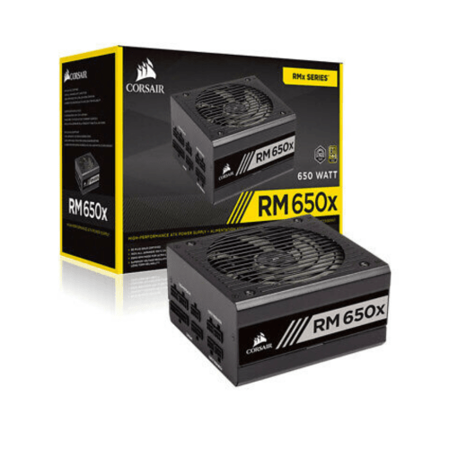 CORSAIR RM650x 80 PLUS Gold Fully Modular ATX Power Supply