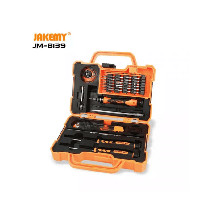 JM-8139 45-in-1 Precision Screwdriver Maintenance Tool Set