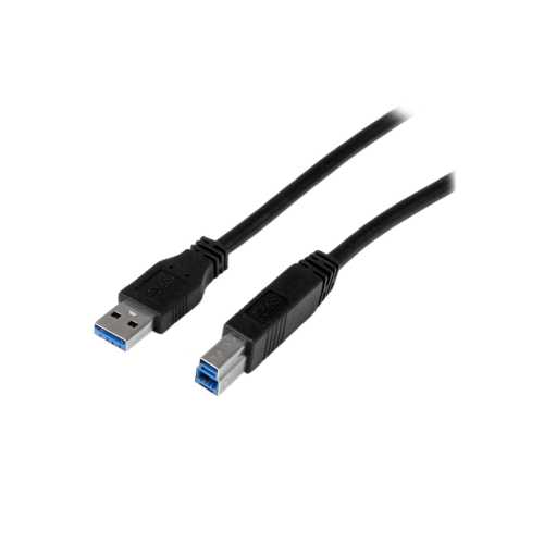 Startech 3 ft Certified SuperSpeed USB 3.0 (5Gbps) A to B Cable – M/M – USB3CAB1M