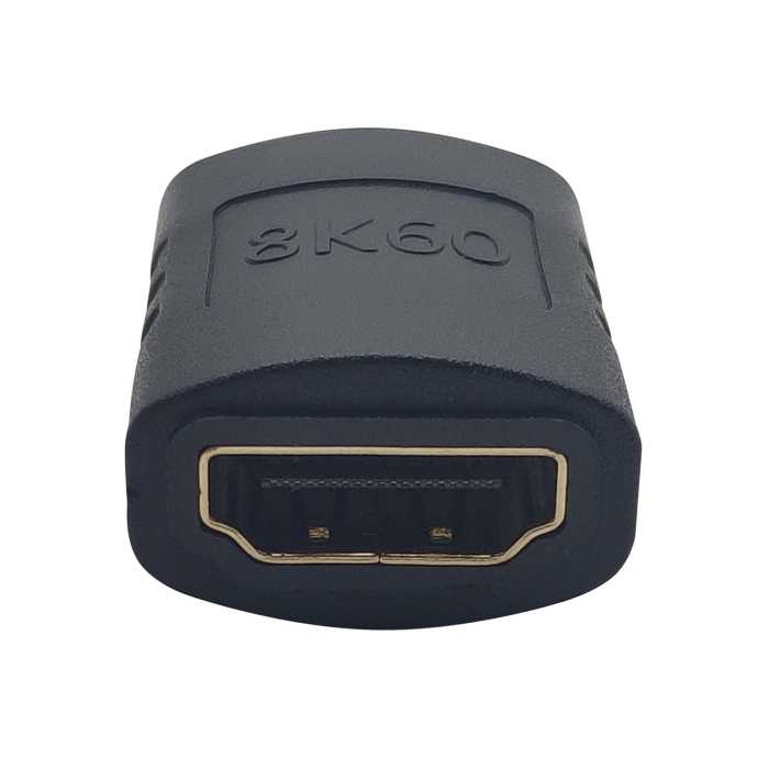 Tripplite HDMI Coupler (F/F), P164 - 8K 60 Hz, Black 7680 x 4320 Supported - Gold Connector - Black - TAA Compliant - P164-000-8K6