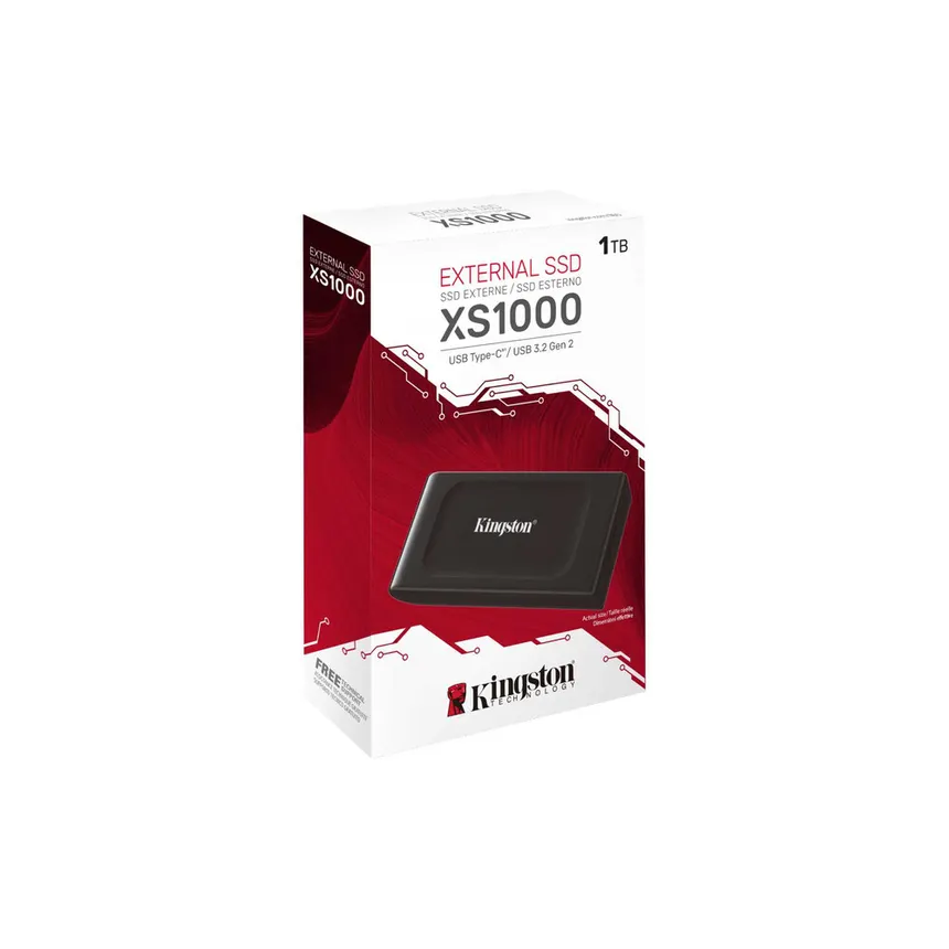 Kingston 1tb XS1000 external usb 3.2 gen 2 portable solid state drive