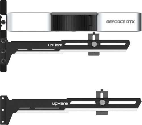 upHere Black & White GPU Support Bracket