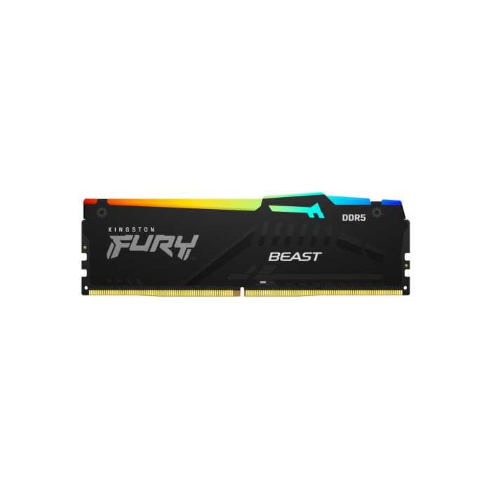 KINGSTON FURY Beast RGB 32GB (2x16GB) DDR5 5600MHz CL36 Black