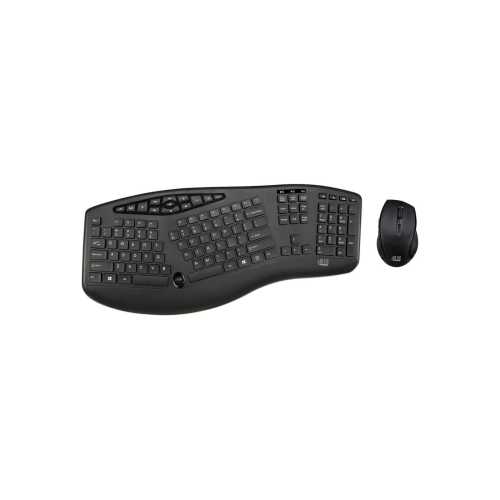 Adesso TruForm 1600 Wireless Ergonomic Keyboard and Mouse