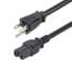 StarTech 8ft NEMA 5-15P to C15 Power Cable