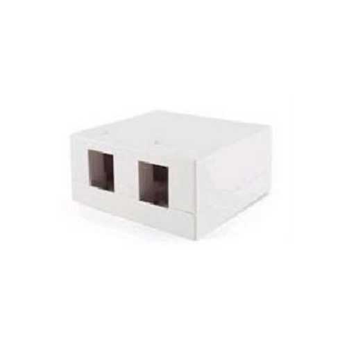 Wirewerks Surface Mount Box 2-Port KeyConnect