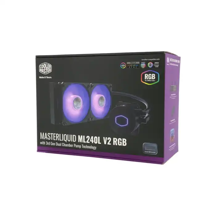 Cooler Master ML240L V2 RGB - 240 mm Liquid CPU Cooler