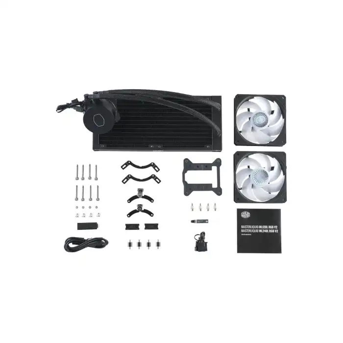 Cooler Master ML240L V2 RGB - 240 mm Liquid CPU Cooler Parts