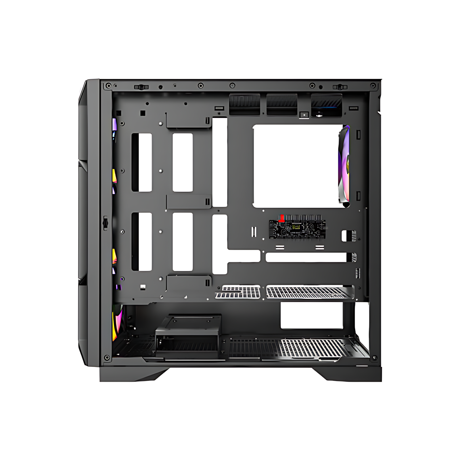 Antec AX1000 ARGB RIGHT INSIDE Antec AX1000 Right Side Open