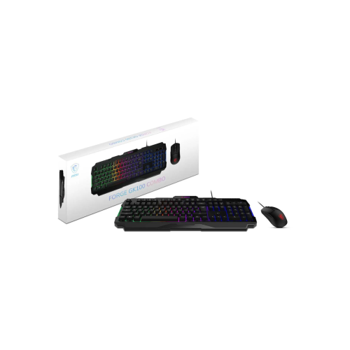 MSI Forge GK100 Gaming Keyboard & Mouse Combo