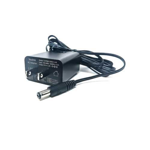 Yealink power adapter, PWR-5V-1.2A (for SIP-T34W and similar)